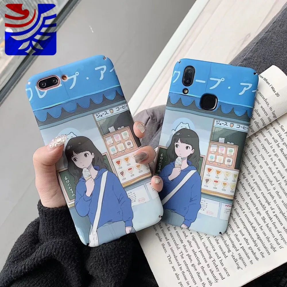PEIPENG аниме для девочек с героями мультфильмов на каждый день Жесткий Чехол iPhone 7
