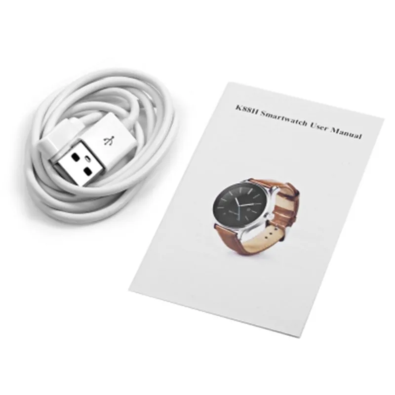 Смарт часы K88H MTK2502 Bluetooth 4 0 Dail ответ на вызов отслеживание сердечного ритма