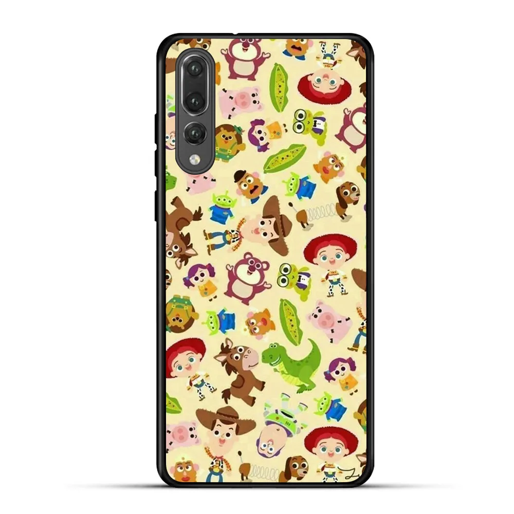 Черный Мягкий ТПУ силиконовый чехол для телефона Huawei Mate 10 lite P8 P9 P10 Lite P20 Pro Mate10 P