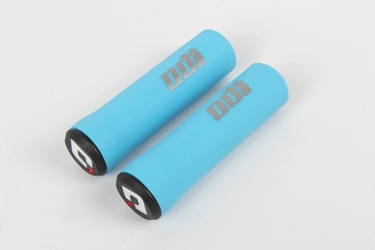 blue Детский горный велосипед сцепление ODI Упоры для рук на руль велосипеда MTB силиконовая рукоятка ручки детские мягкие MTB Упоры для рук на руль велосипеда - Цвет: blue