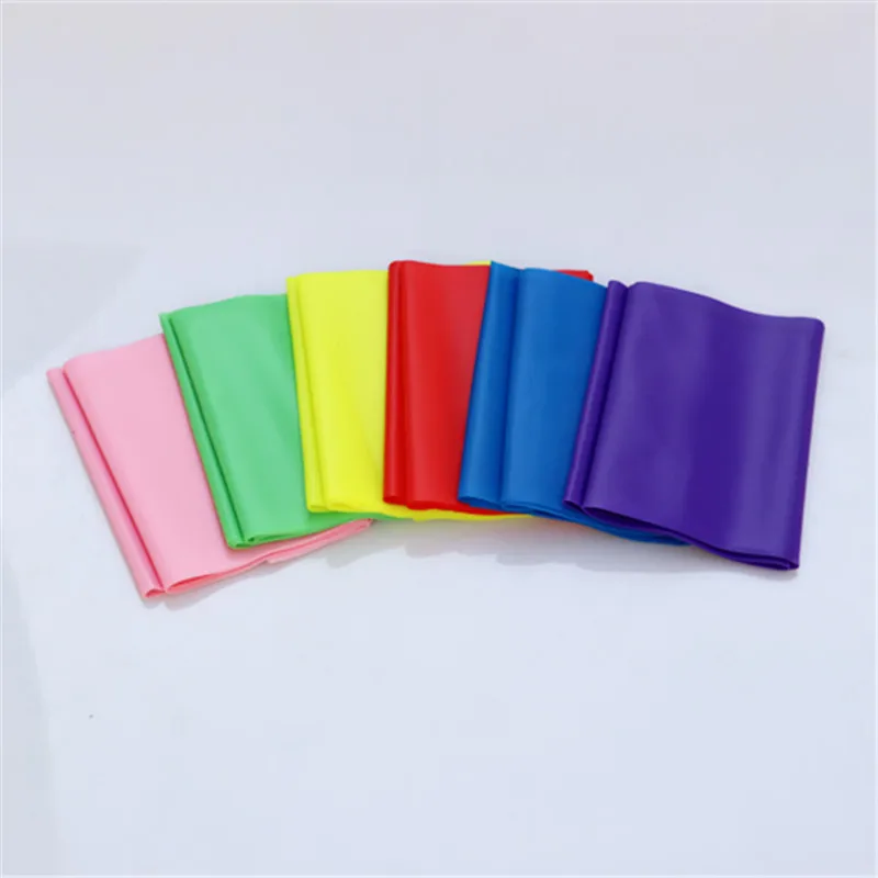 

1.5m Gym Pull Rope Yoga Rubber Rally Elastic Fitness Band Elastic Yoga Pilates Training Belt Strap Sports Exercise Stretch Belts