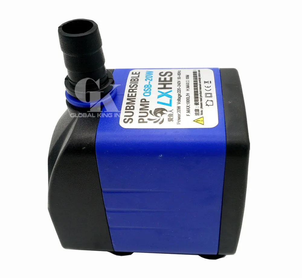 220В Погружной водяной насос для аквариума пруда Powerhead Fountain Fall Hydroponic 15 W 1500LPH |