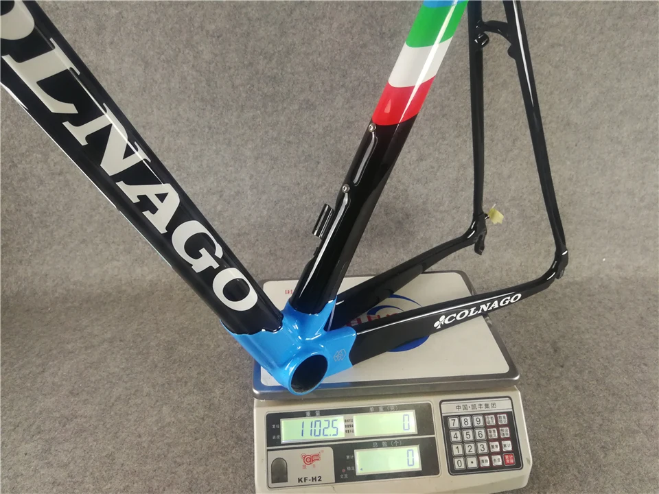 Colnago C64 синяя рама для шоссейного велосипеда Глянцевая велосипедная Рама