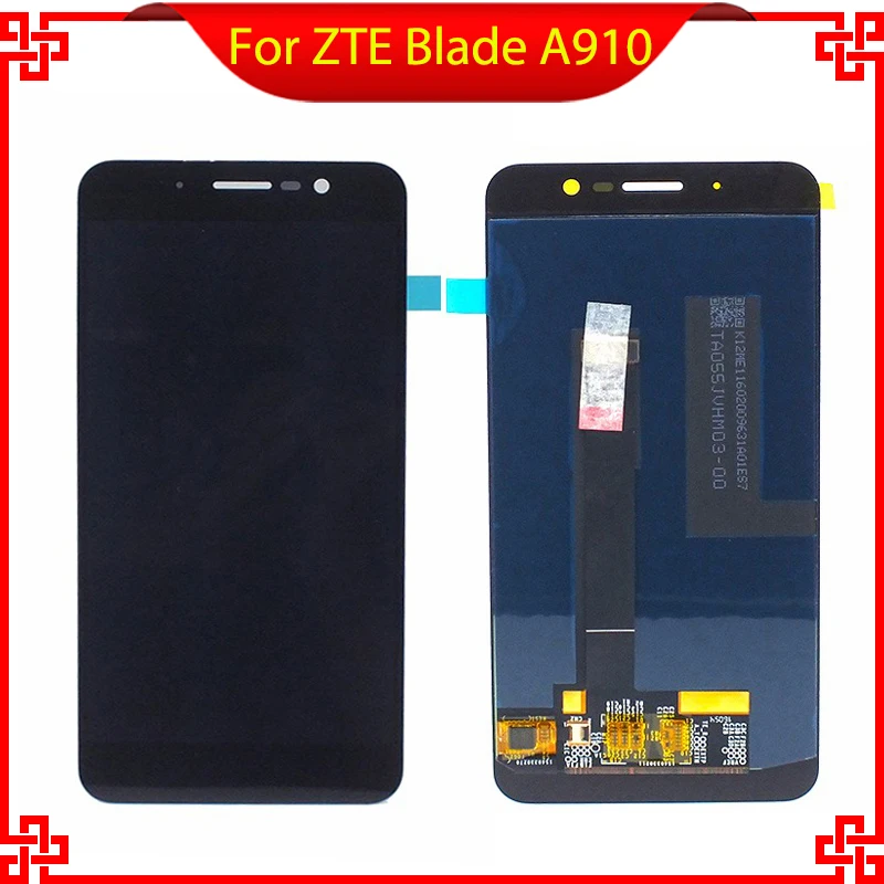 ЖК дисплей для ZTE Blade A910 BA910 кодирующий преобразователь сенсорного экрана в сборе