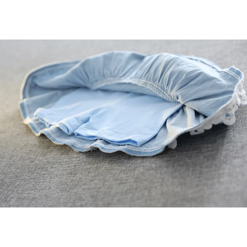 Очаровательны новорожденных девочек юбки кружева детские джинсовые малышей