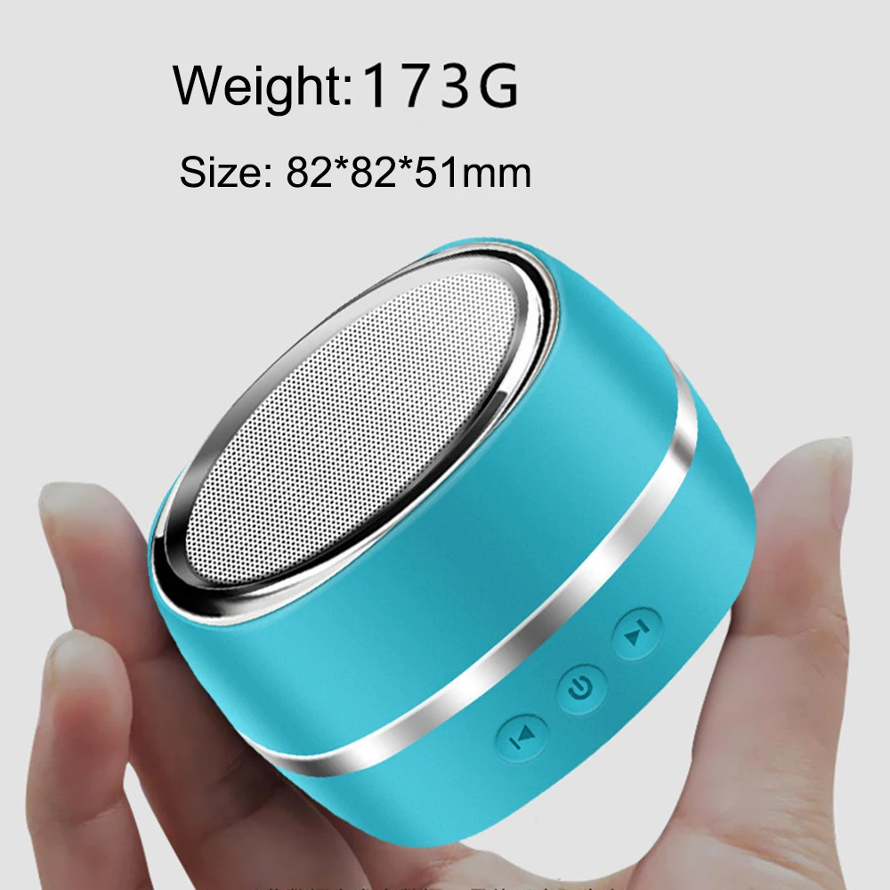 ZIENSTAR Bluetooth динамик беспроводной мини портативный с TF слот для карты телефонный