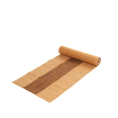 Vintage Chinese Style Bamboo Table Runner Tea Mat Tea Set Accessories Tablecloth For Wedding Dining Room Party Decorations - Цвет: 3