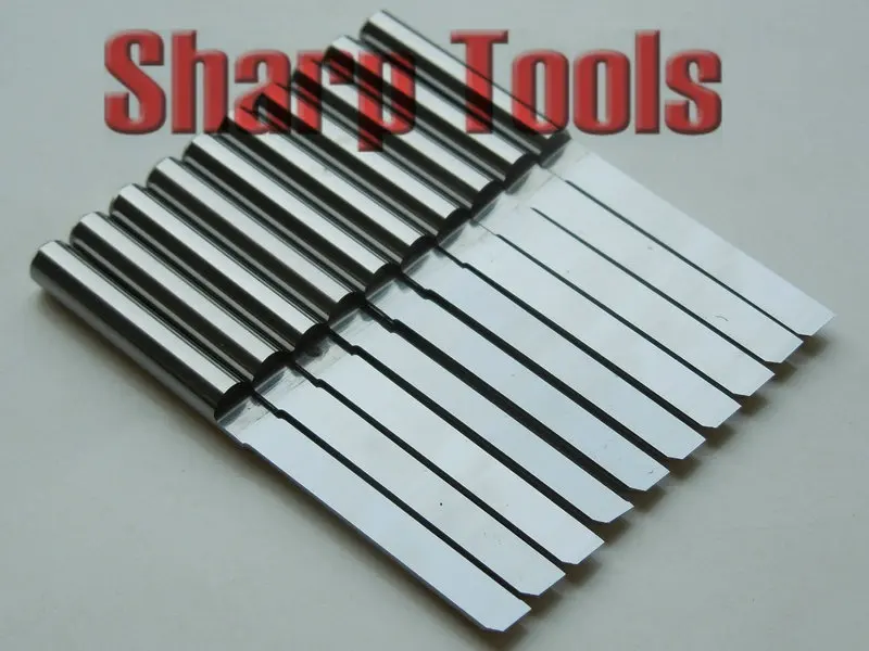 Прямые фрезы с одной канавкой 4*25 мм из карбида вольфрама инструменты для быстрой