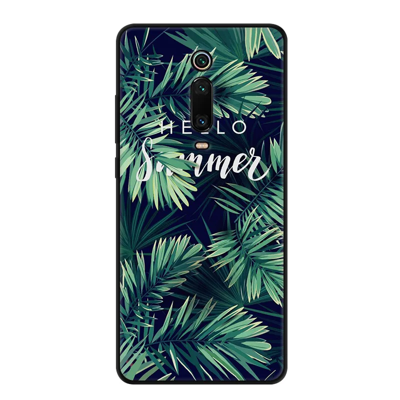 For Xiaomi Mi 9T Case Mi 9T Pro Cartoon Printed Soft Black Bumper Silicone TPU Cover For Xiaomi Mi 9T Pro mi9T 9 T Phone Cover