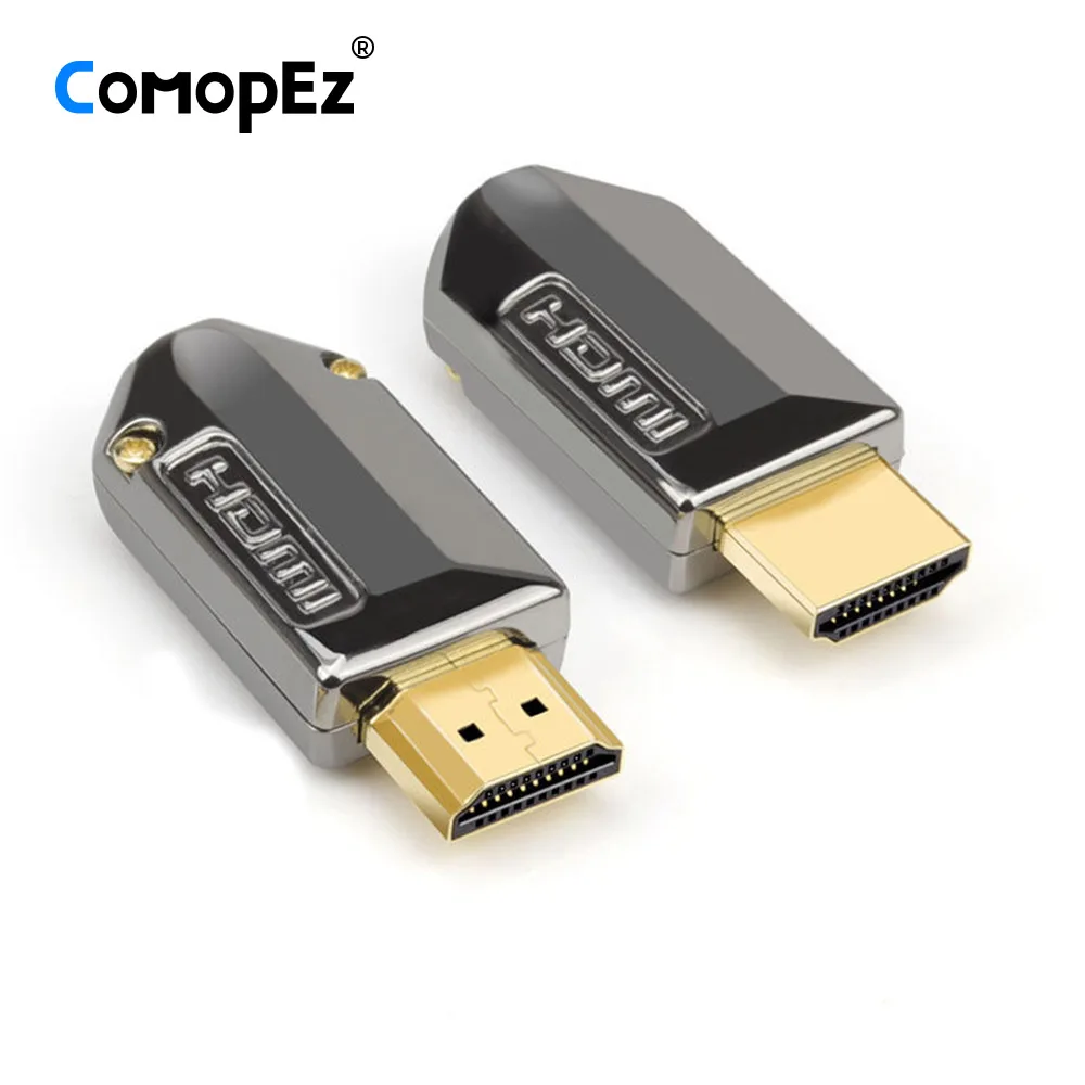 HDMI Кабель высокой скорости с золотым покрытием разъема 2.0 DIY HD компьютер TV Plug on.
