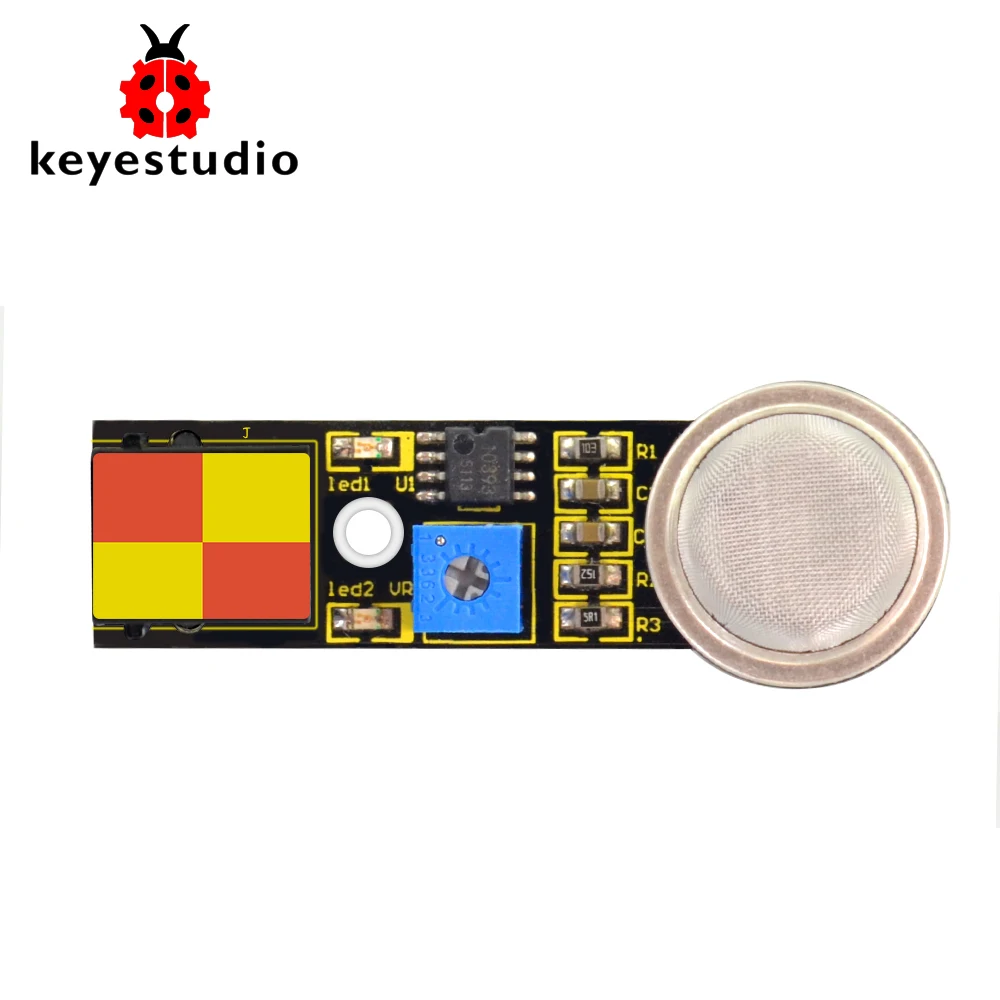 Новинка! Keyestudio легко аналоговые газа Сенсор MQ 2 для Arduino стартер Паровая баня|gas