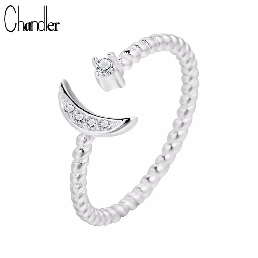 Кольцо женское витое с кубическим цирконием на палец|ring adjustable|cz rings925 sterling silver |