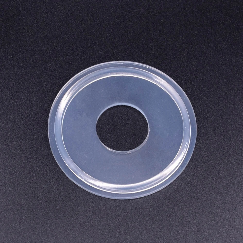

Fit 19mm 3/4" Pipe OD 1.5" Tri Clamp Sanitary Transparent Silicon Sealing Gasket Strip Homebrew For Diopter Ferule
