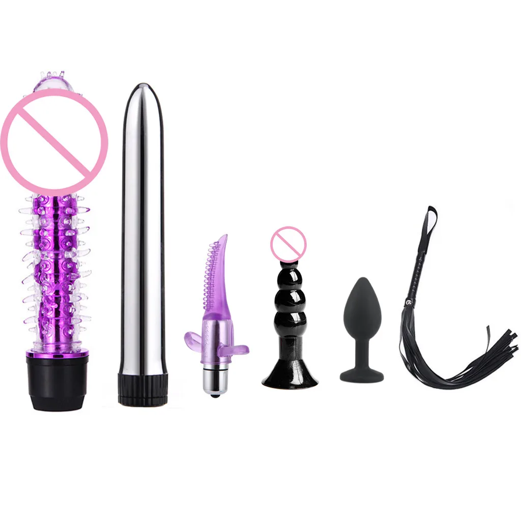 anal plug Silica gel sex toys waterproof Dildo Toys Vibrator Anal Plugs Whip Sex Adult Couples Set w417 |