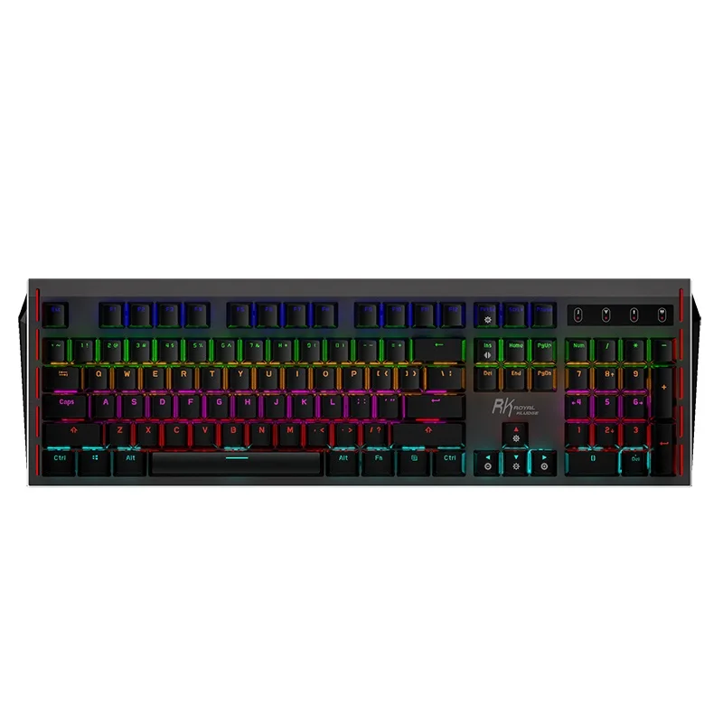 Эргономичная Механическая игровая клавиатура Royal Kludge RK Mirage с USB подсветкой и