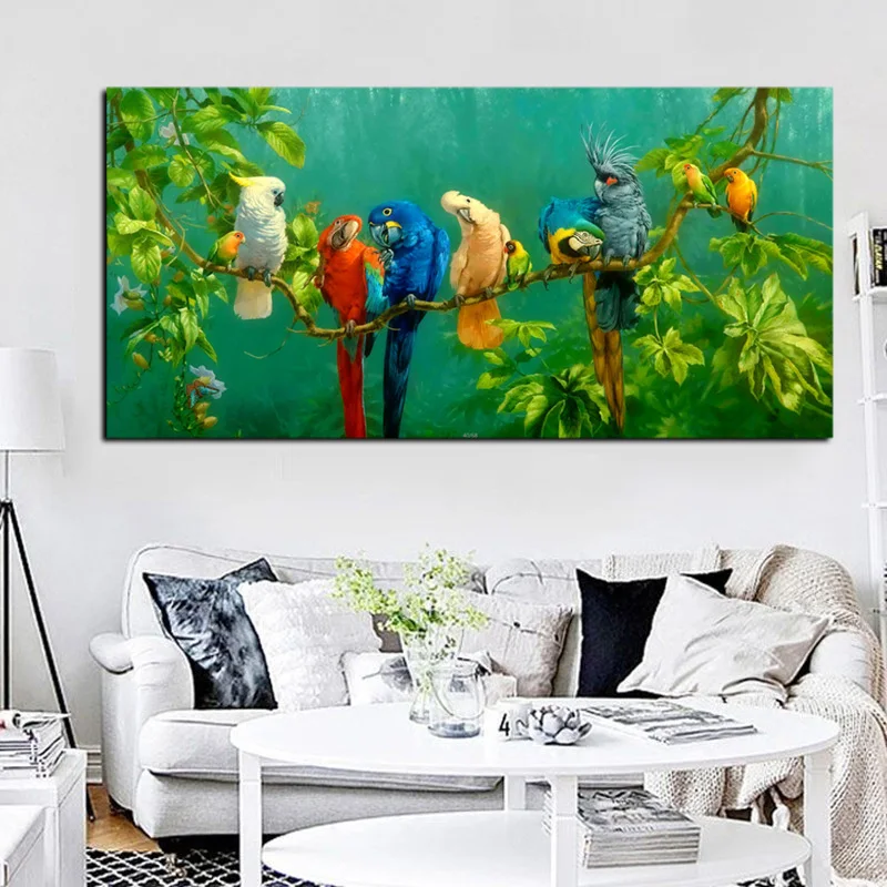 

Настенная картина YWDECOR Abstract Птица на ветвях