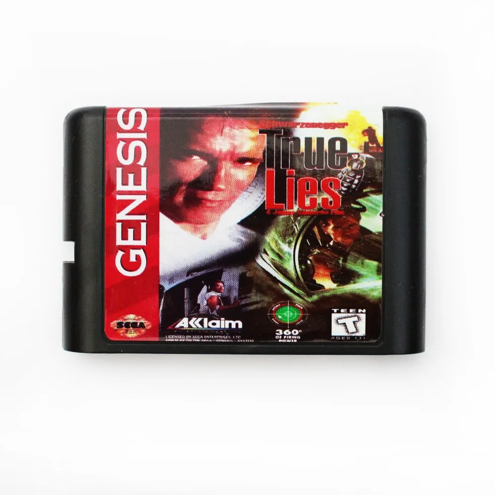 Оригинальная 16-битная игровая карта для Sega Mega Drive Genesis | Электроника