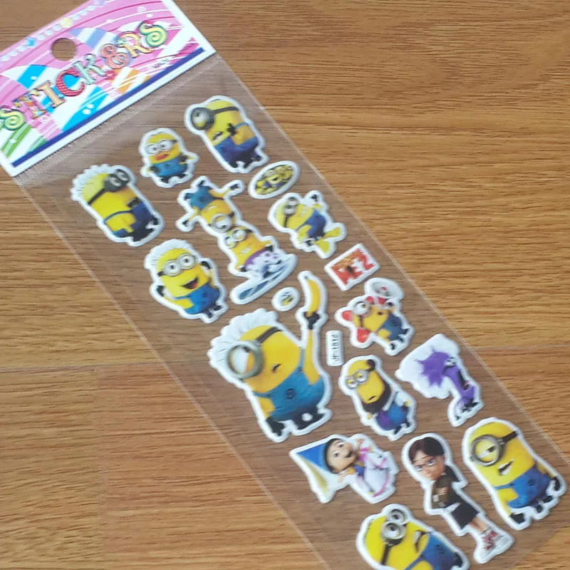 10 листов/Набор наклеек для детей домашний декор на стену ноутбука милые животные