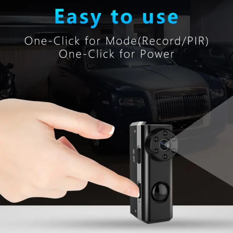 W6 Mini 1080 P экшн камера обнаружения движения PIR ночного видения Автомобильный