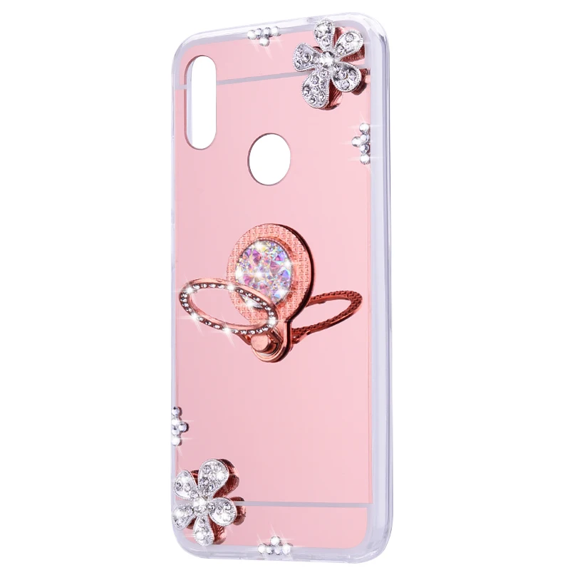 Роскошный мягкий Блестящий зеркальный чехол для Xiaomi 9 5 6 5S 5X Plus Mix Max Redmi Note 7 Pro 2 3 4 4X