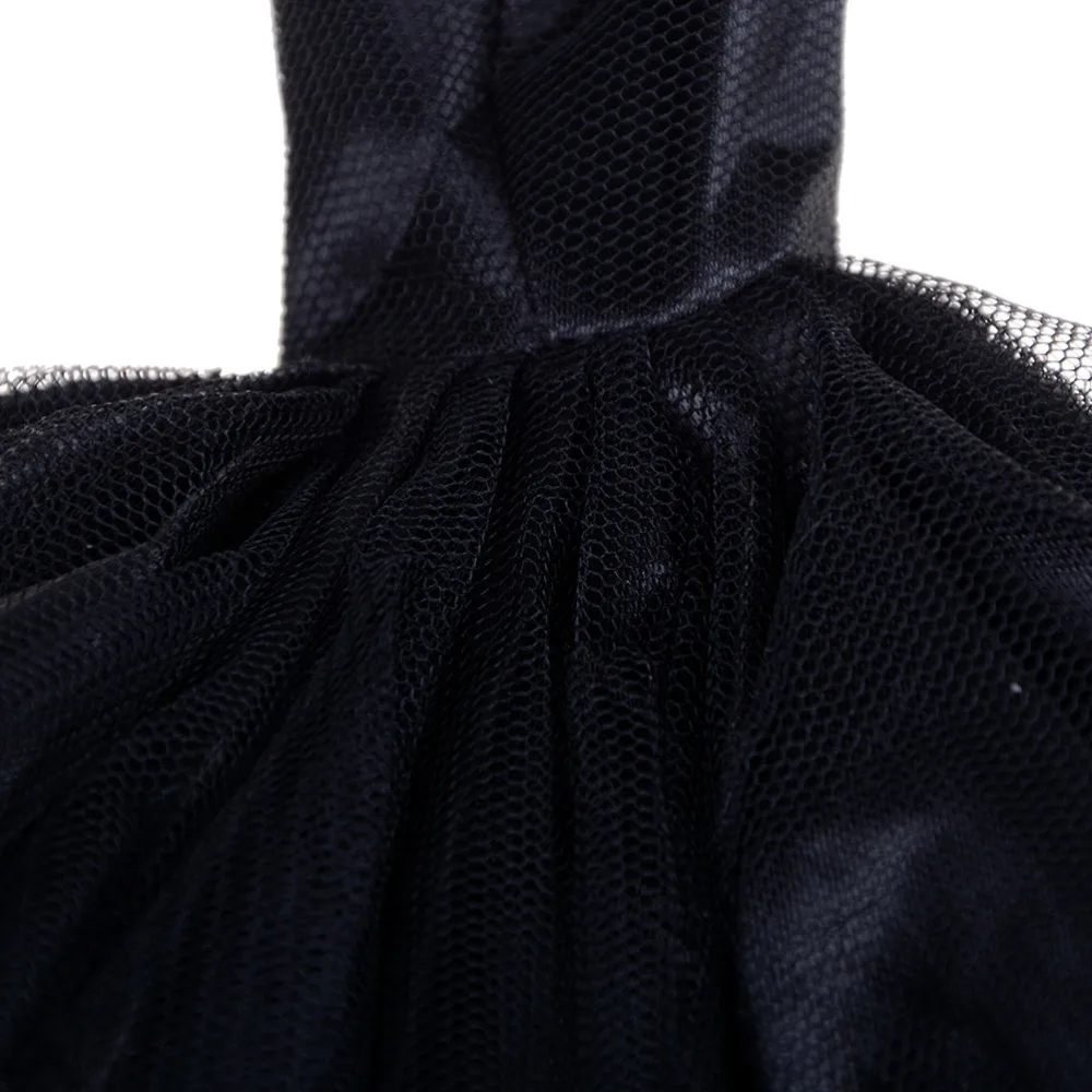 

Black Dress with Lots of Gold Sequins Made to Fit Doll Great Children Gift Birthday Dress for doll Accessories 1PCS