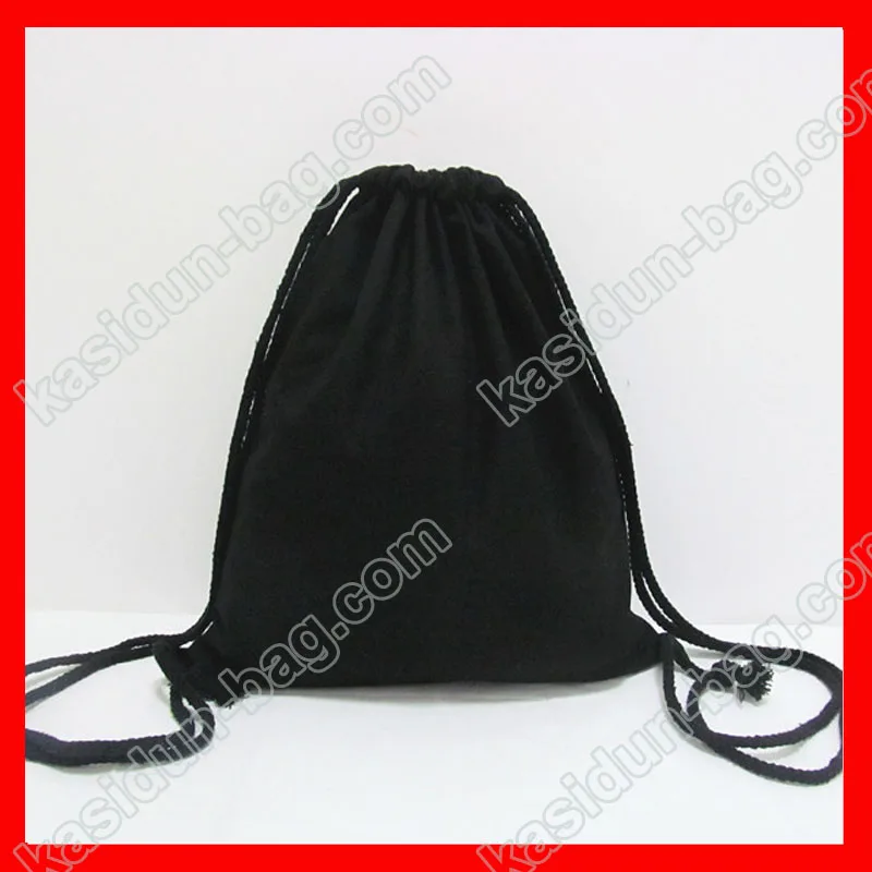 Черный Парусиновый рюкзак на шнурке, размер 30x35 см, 12 унций, 200 шт./лот