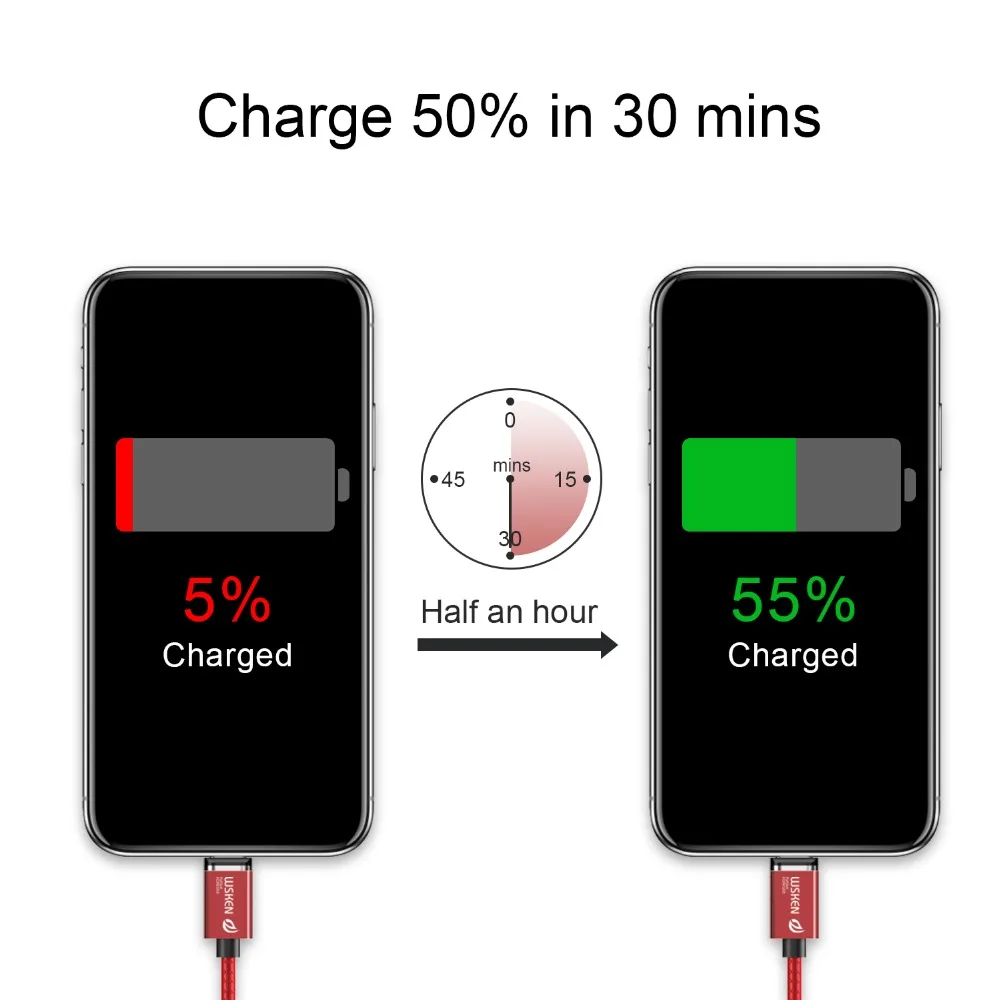 WSKEN Магнитный кабель Micro USB Магнитный кабель для зарядки iPhone Xs Max Xr type C USB C Быстрая зарядка данных для samsung S9 Note8 S8