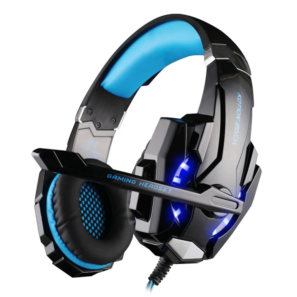 Новые игровые наушники KOTION EACH G9000 с глубокими басами стереонаушники для