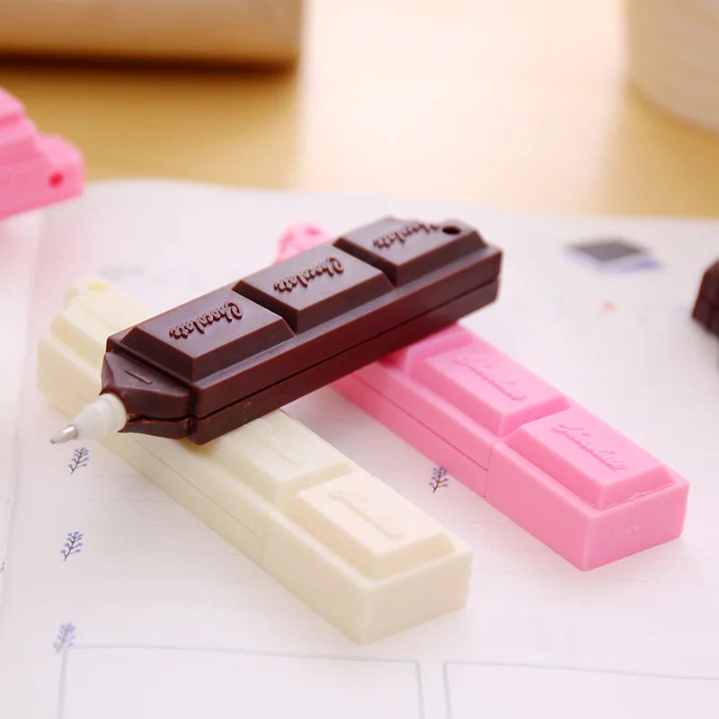 Милая имитация шоколада креативная ручка черная шариковая индивидуальная