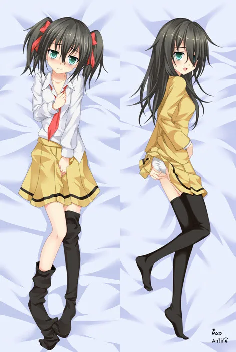Аниме WataMote персонаж сексуальная девушка Куроки Томоко отаку дакимакура