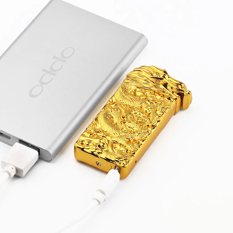 Gradon плазменная Зажигалка Usb встряхните, чтобы зажигать сигарету Ligter ветрозащитная электрическая зарядка через Usb