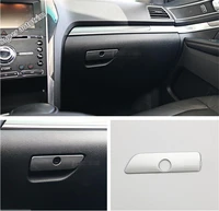 lapetus the copilot storage box sequins bezel cover trim fit for ford explorer 2016 2017 2018 abs matte accessories interior