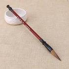 Кисти для китайской каллиграфии, 1 шт., ручка с волчьей шерстью, кисть для письма с деревянной ручкой, новинка 2022