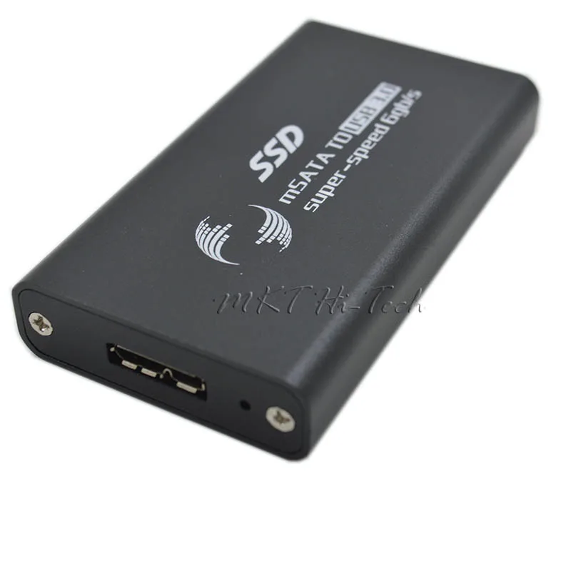 Внешний твердотельный накопитель Super Speed 6 Гбит/с mSATA на USB 3 0 чехол для 27 мм 50 корпус
