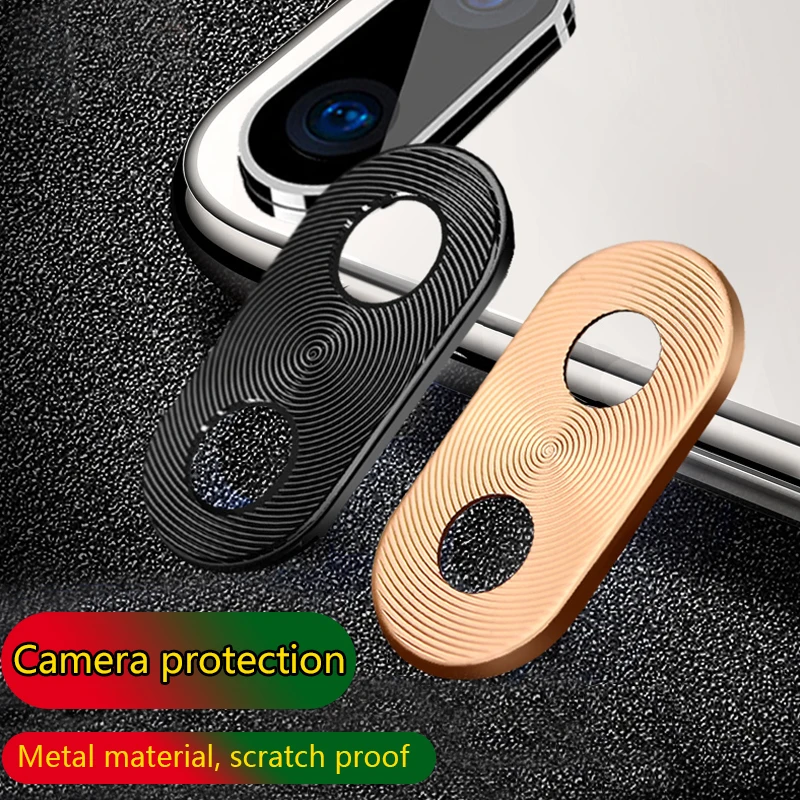Металлическая защитная пленка для объектива камеры iPhone 7 8 с защитой от царапин