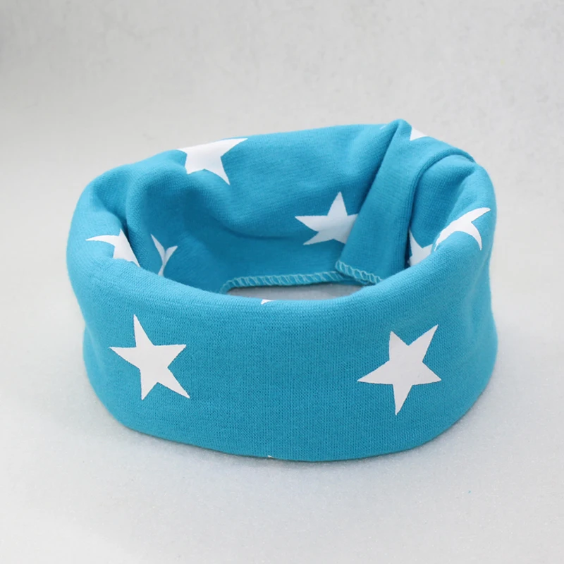 Детские шарфы в Корейском стиле осенне зимние теплые хлопковые с круглым вырезом