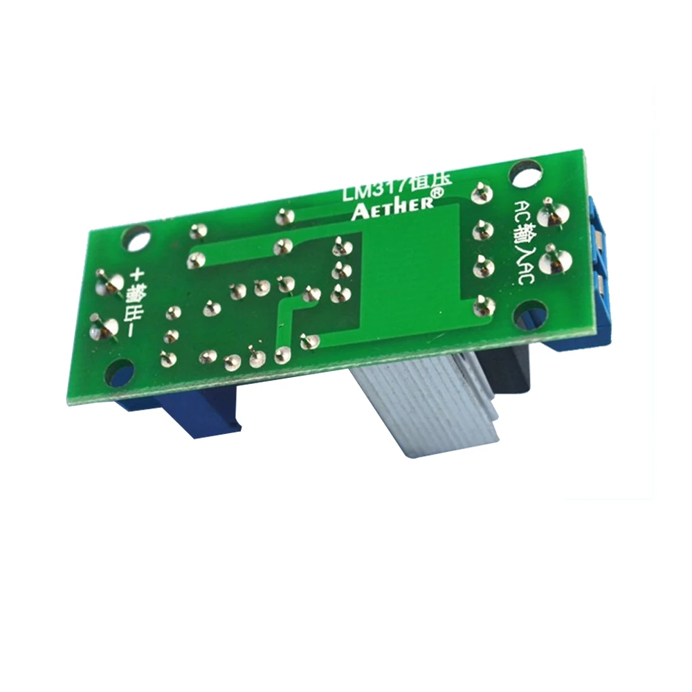 CNIKESIN DIY LM317 Регулируемый Модуль источник питания доска с выпрямителем ac/dc вход