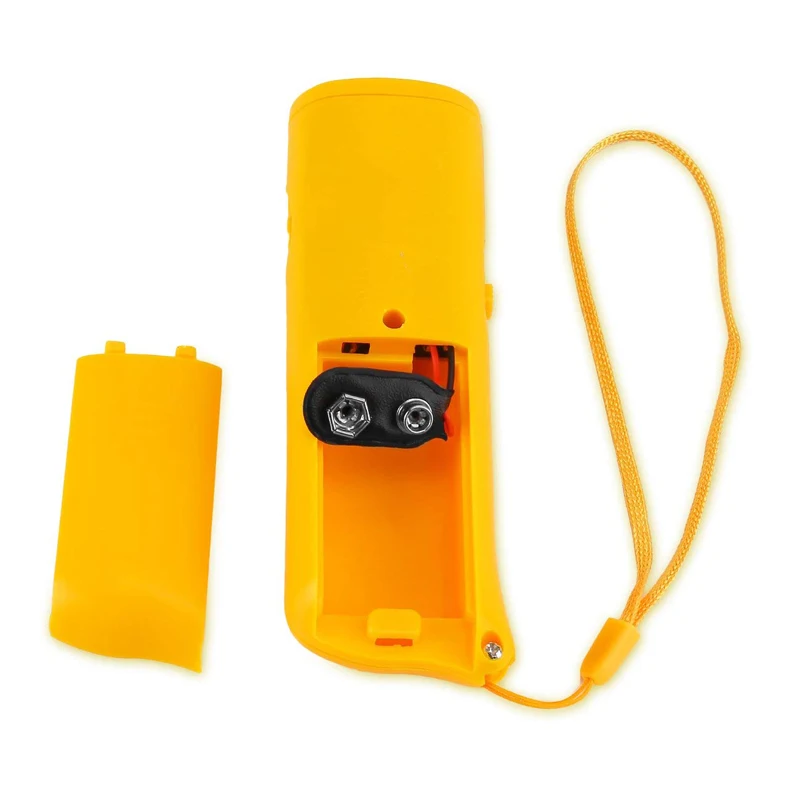 Anpro 3 in 1 Dog Bark Stop Repeller Handheld Ultrasonic Dog Repeller Anti Bark Control Anti Barking Device with LED Flashlight