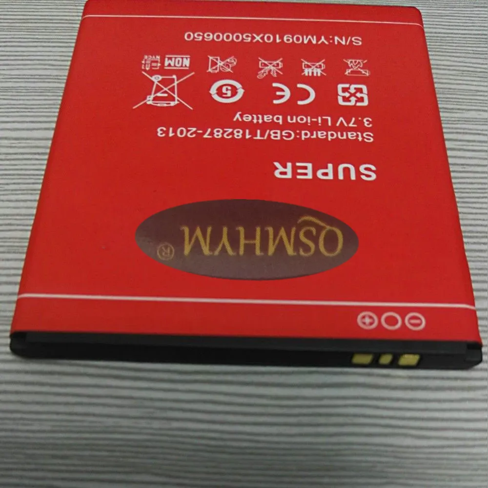Оригинальный 3100mAh X5 3 7 V Красный литий ионный Супер Аккумулятор Для Doogee X5/X5 Pro