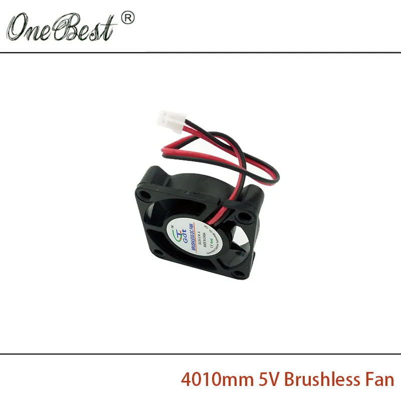 4010 бесщеточный вентилятор DC 5V 0.14A 4 см 40 мм 40x40x10мм маленький блок питания