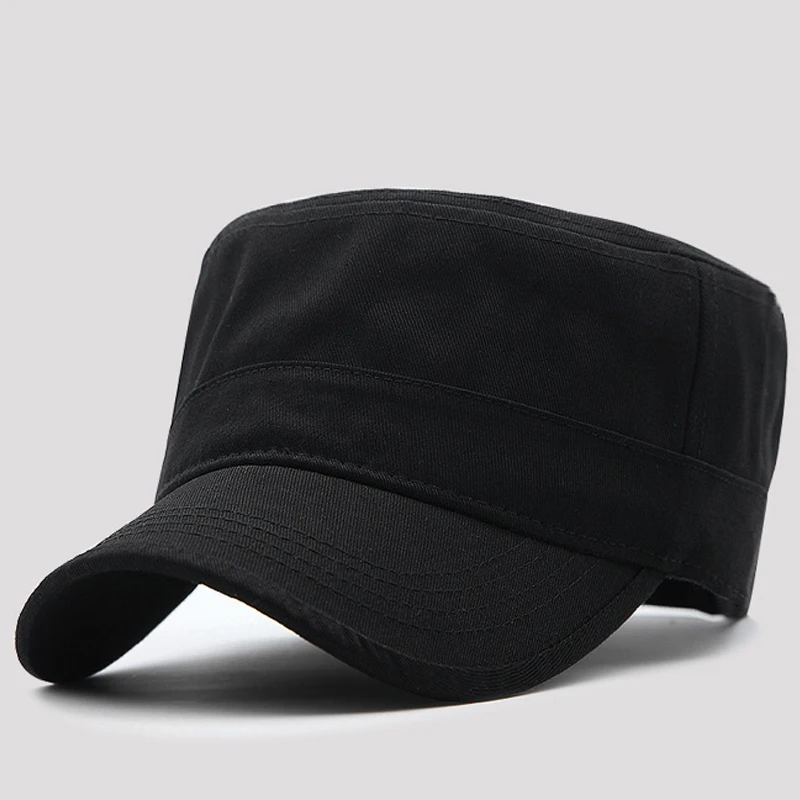 Бейсболка унисекс с плоским верхом Регулируемая Кепка от солнца для мужчин и