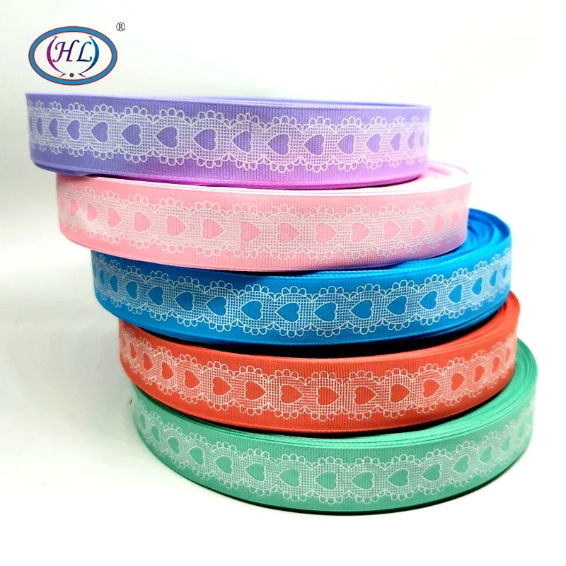 

HL 1"(25mm) 5 Meters/lot Printed Grosgrain Ribbons Wedding Party Decorative Gift Wrapping DIY Chilren Hair Accessories