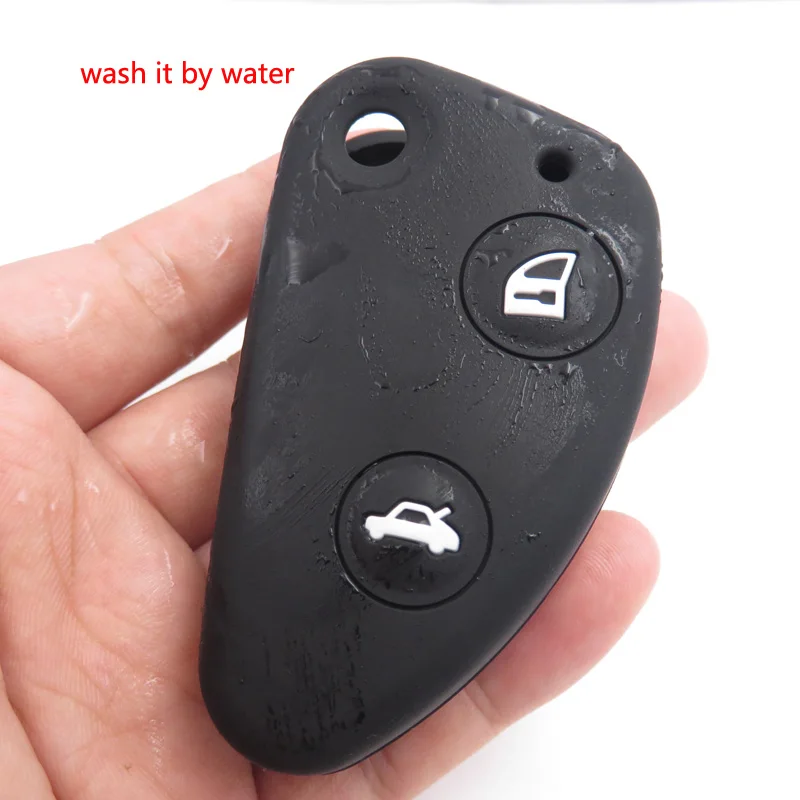 Силиконовый чехол для автомобильного ключа пульта Alfa Romeo 147 156 166 GT JTD TS|key case for car|2