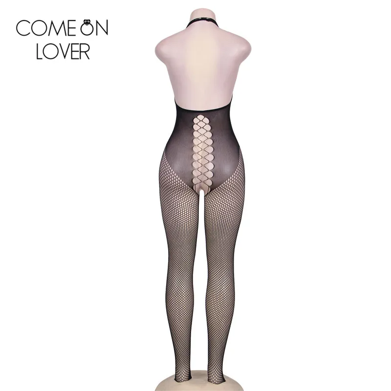 Comeonlover модные с открытой спинкой вырезом сексуальное боди треугольным большие