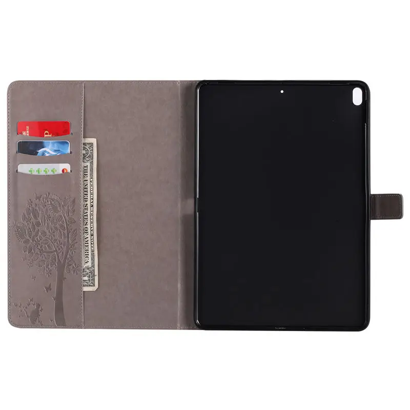 Чехол для iPad Pro 10 5 A1701 A1709 из ПУ кожи с рисунком кота и дерева|Чехлы планшетов