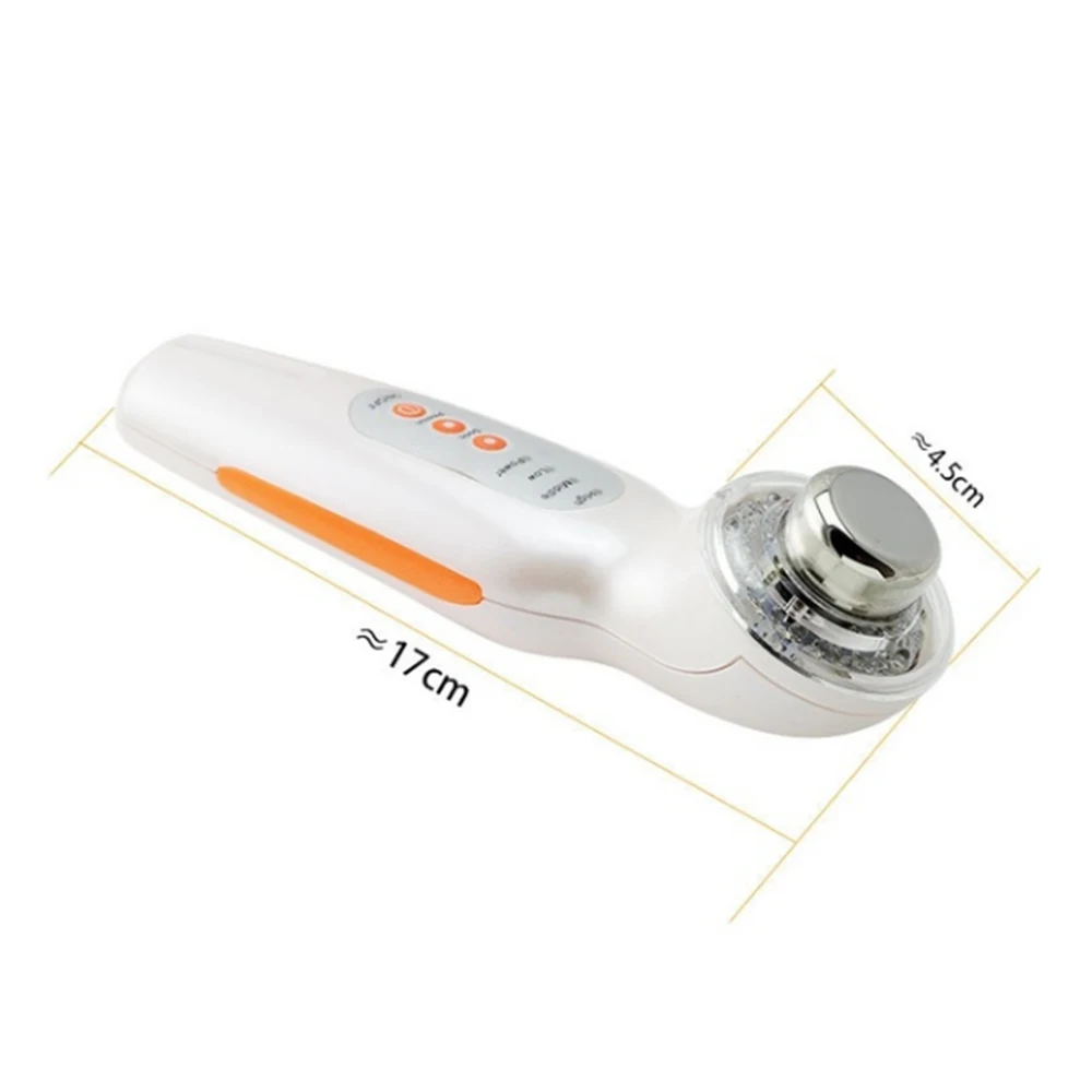 

3MH 3 Colors Facial Care Tool LED Photon Ultrasonic Lifting Face Lift Skin Cleaner Anti Aging Ultrasound Facial Beauty Massager