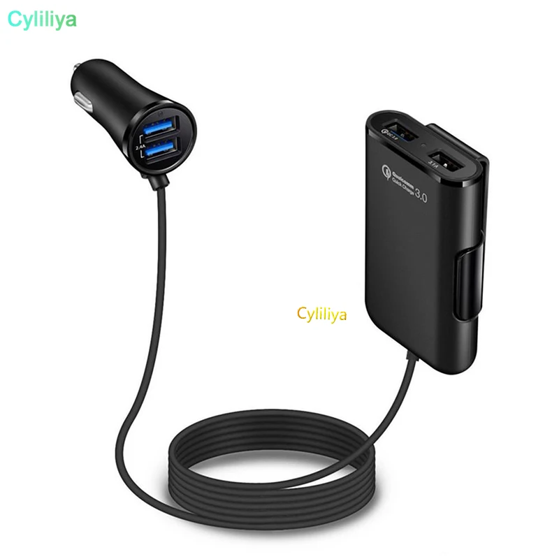40 шт. 4 USB порта для быстрой зарядки QC 3 0|Зарядные устройства MP3/MP4-плееров| |