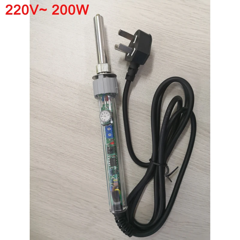 BOSSDEN торт гамбургер мясо кожа дерево Сделай Сам логотип Электрический паяльник