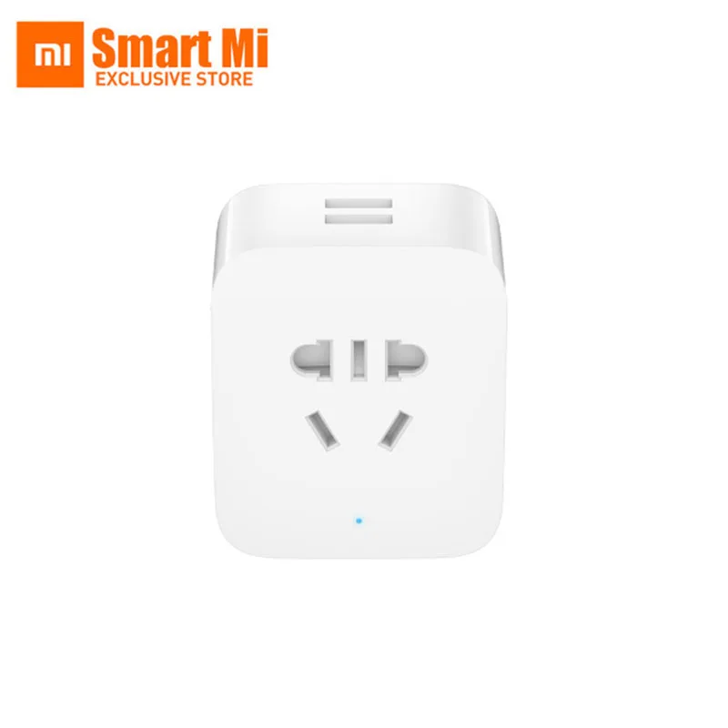 Новое поступление умная розетка Xiaomi Mijia с двумя USB портами улучшенный таймер