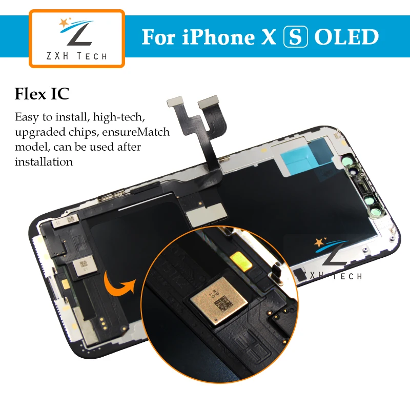 20 шт. OLED для iPhone X ЖК дисплей в сборе с заменой рамы 5 8 дюймов TFT/OLED ЖК-модуль